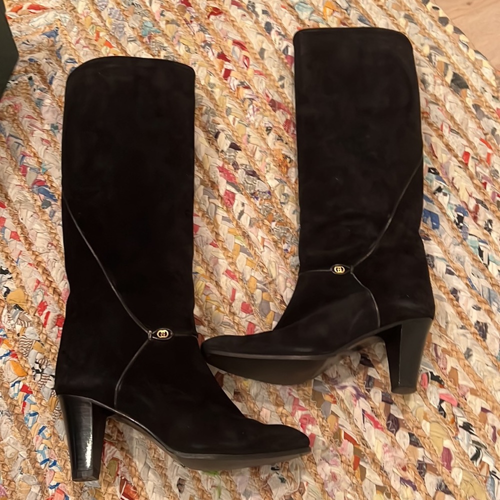 1970s Gucci Suede Boots - Picture 5 of 14